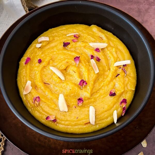 Badam Halwa: A Traditional Indian Dessert